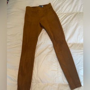 Old Navy leggings suede like material